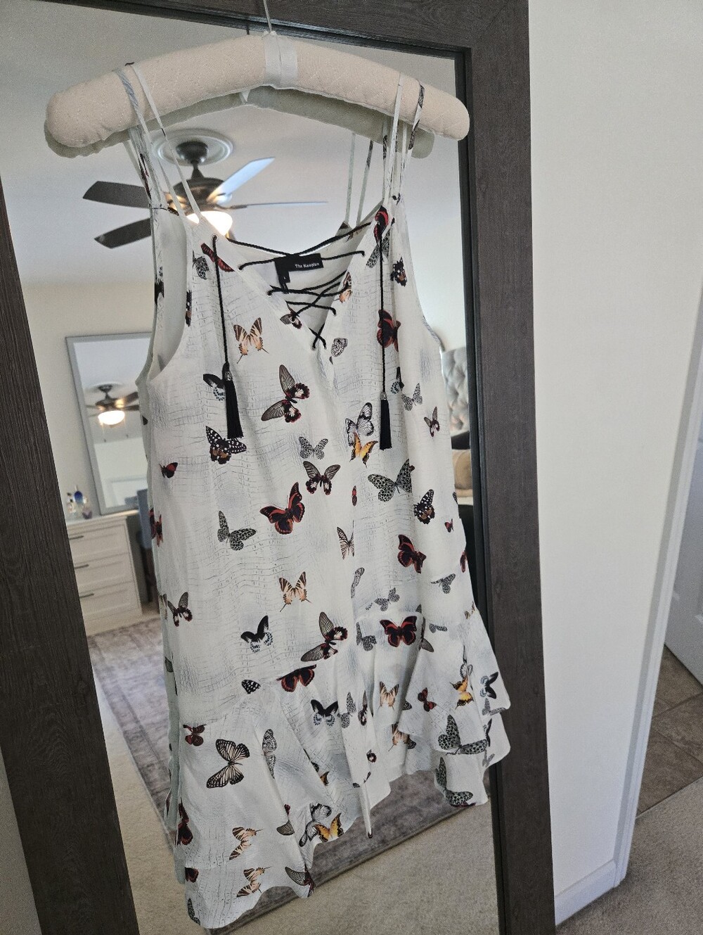 The Kooples butterfly silk dress/top